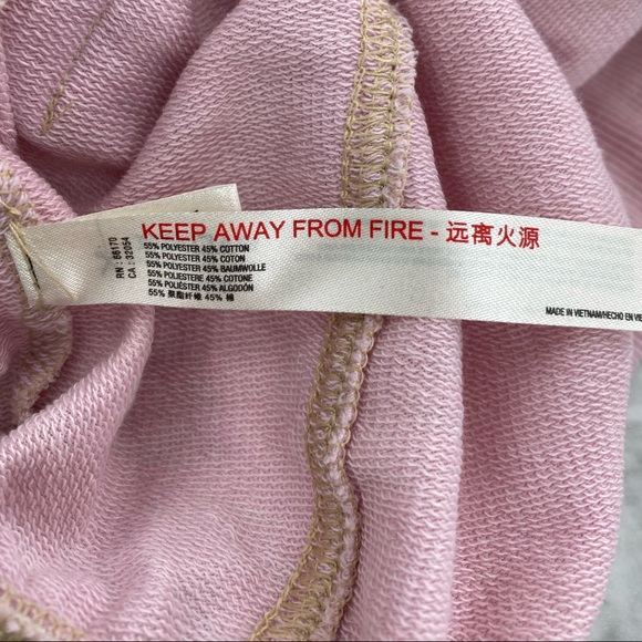 Free People NWT Cozy All Day Harem Leggings Joggers Drawstring Pink Small New - Picture 10 of 11